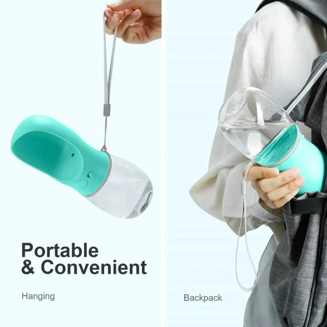 Pet Dog Water Bottle Portable Drinking Feeder for Dogs Cat Outdoor 