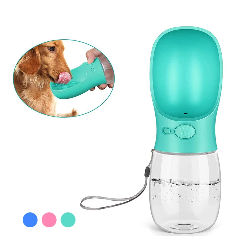 Pet Dog Water Bottle Portable Drinking Feeder for Dogs Cat Outdoor 